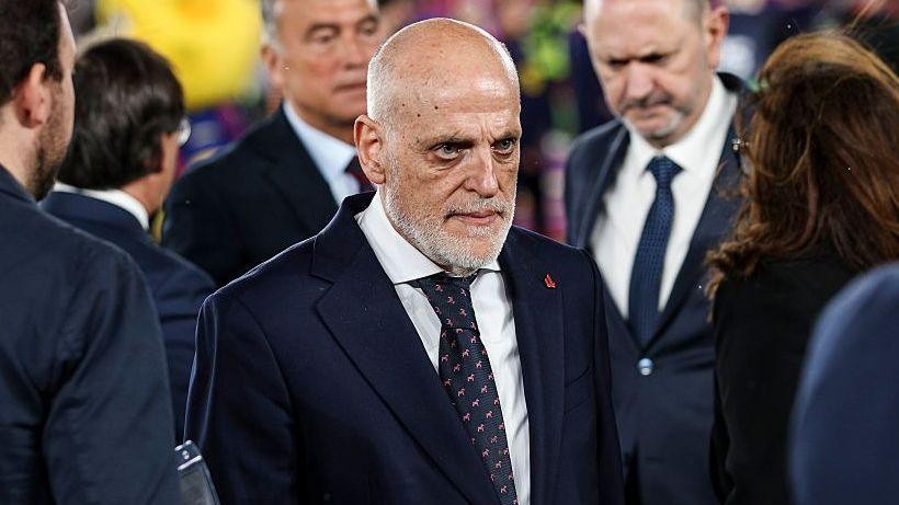 Përplasja ashpërsohet, Tebas akuzon drejtuesit e Real Madridit pas pankartës në “Santiago Bernabéu”