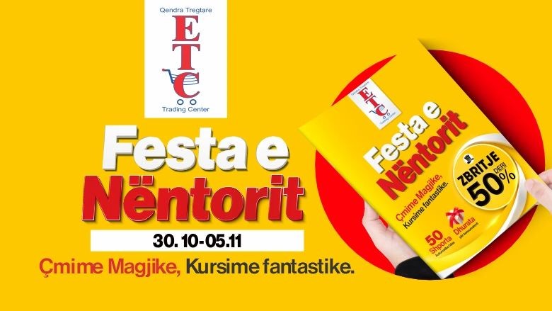 Sezoni i festave në ETC: Zbritje spektakolare dhe oferta ekskluzive për festat e nëntorit