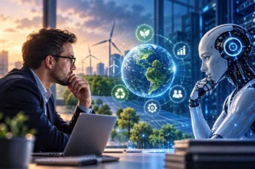 Eksperti Dominik Kanbach: Inteligjenca artificiale rrit shpejtësinë, por rrezikon të ulë cilësinë dhe të rëndojë ambientin
