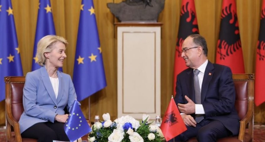 Integrimi evropian në fokus, Begaj pret në takim kreun e KE-së: Synojmë mbylljen e kapitujve deri në vitin 2027