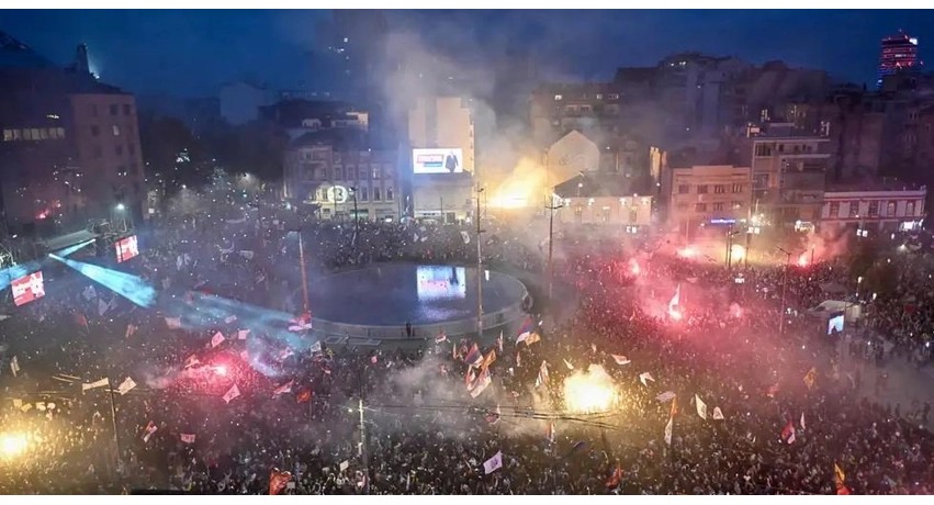 “Po fryn erë lirie!” / Tubimi madhështor i studentëve në Serbi: Është koha e guximit, jo e frikës