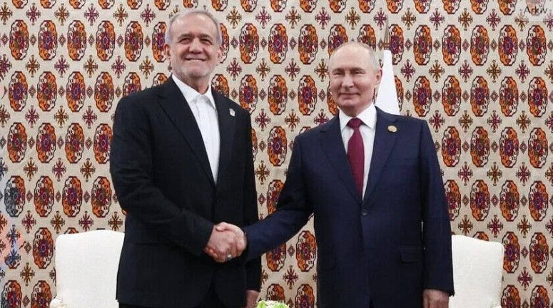 Aleanca Rusi-Iran: Putin dhe Pezeshkian bisedojnë në Turkmenistan për forcimin e lidhjeve strategjike