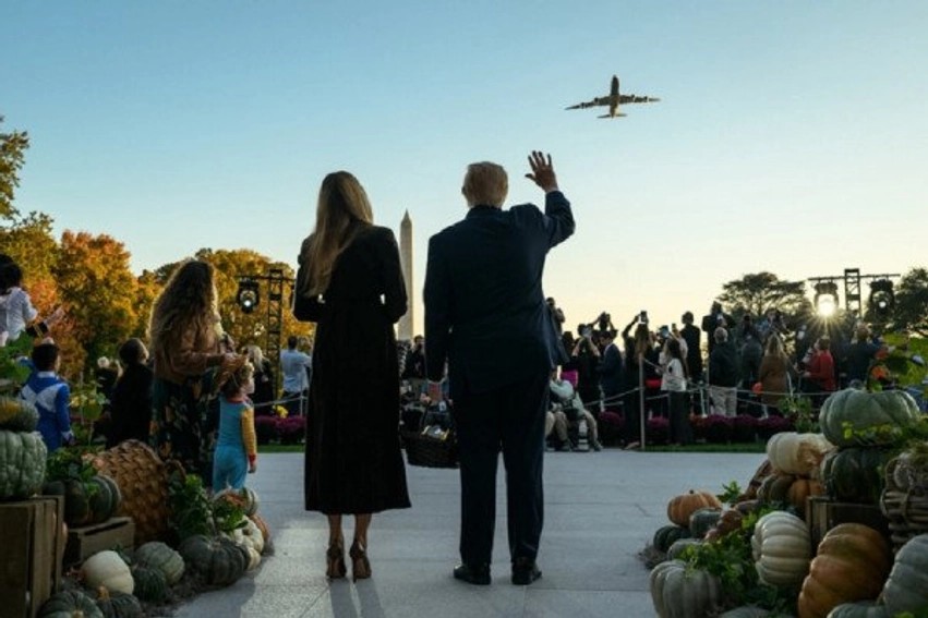 Fluturimi surprizë i Donald Trump me "Air Force One" për fëmijët trazon trafikun ajror në Uashington