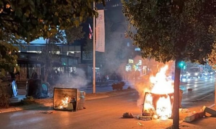 Protesta “Jo në emrin tim”: Çlirim Haziri akuzon ministrin Sveçla për ndërhyrje të dhunshme të policisë