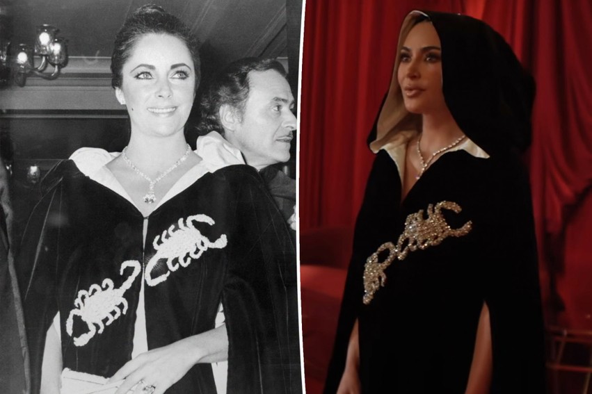 Kim Kardashian risjell magjinë e Elizabeth Taylor në sezonin e ri të “All’s Fair”