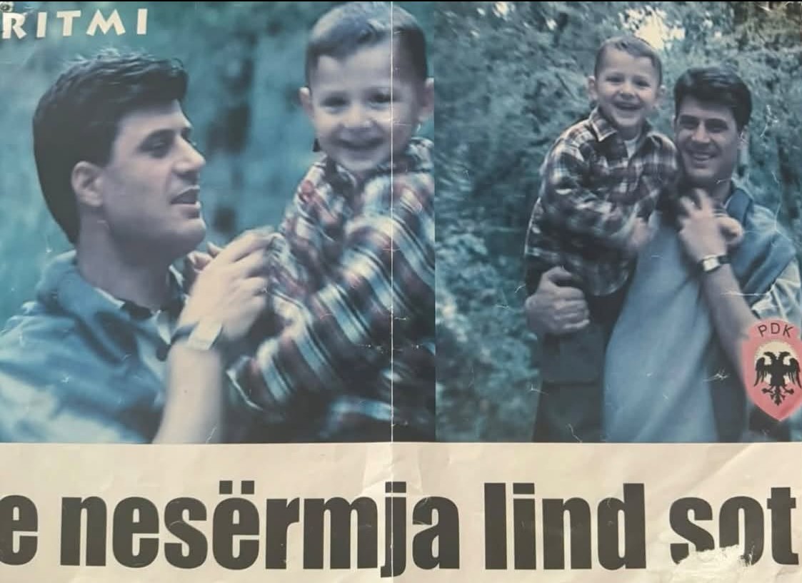 “E nesërmja lind sot”: Endrit Thaçi ndan një çast prekës me ish-presidentin Hashim Thaçi