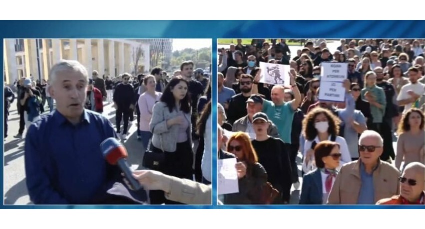 Kriza në arsim: Profesor Enver Bytyçi paralajmëron bojkot total dhe grevë urie nga sheshi i protestës