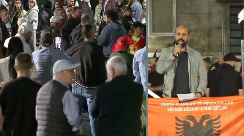 Kufizimi i mandateve në politikë, aktivisti Dritan Goxhaj nga protesta në Tiranë: Të ndryshojë ligji për kryeministrin dhe deputetët