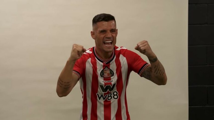 Gati për sfidën ndaj Brightonit: Granit Xhaka rikthehet me optimizëm në stërvitjet e Sunderlandit