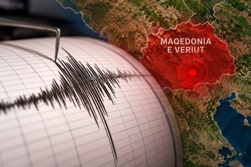 Lëkundje tokëse në Maqedoninë e Veriut, epiqendra mes Makedonski Brodit dhe Krushevës