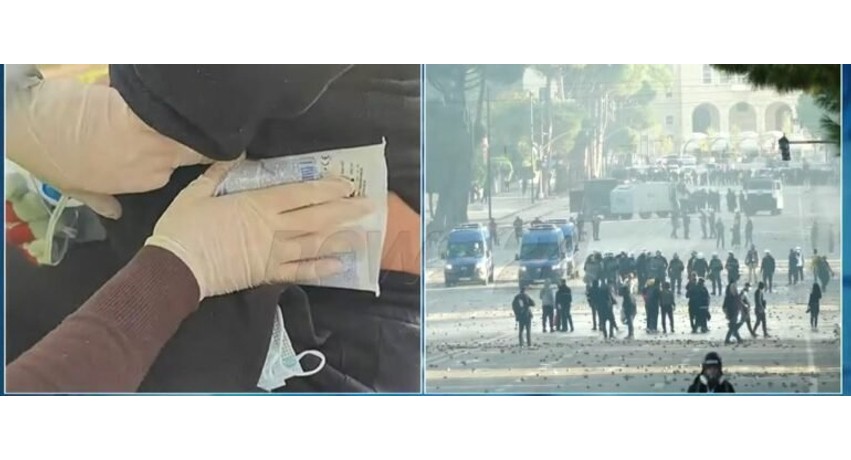 Incident i rëndë në protestë: Policia qëllon me plumb gome në bark një qytetar