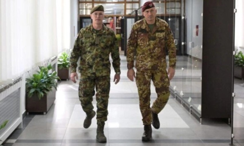 Bashkëpunimi dhe siguria në rajon: Gjeneralmajor Vergori takon kreun e ushtrisë serbe, Mojsiloviq