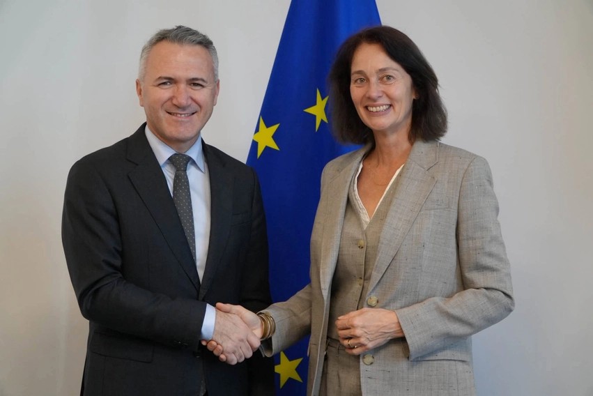 Perspektiva evropiane e Kosovës në fokus: Zulfaj bisedon me nënkryetaren e Parlamentit Evropian, Katarina Barley