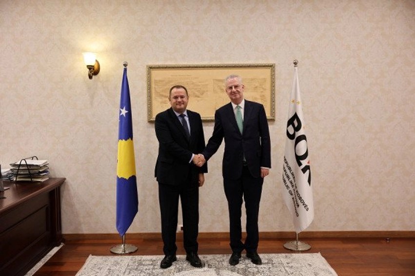 Banka Qendrore e Kosovës drejt hapit historik për anëtarësim në SEPA, Ismaili takon kreun e ri të BE-së