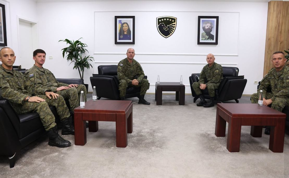 Gjenerallejtënant Bashkim Jashari pritje speciale për heronjtë e FSK-së që shkëlqyen në Ajova