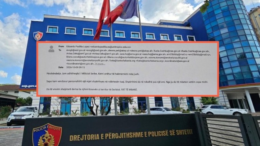 Kërcënime me jetë ndaj shqiptarëve drejtuar institucioneve shtetërore, reagon zyrtarisht AKSHI