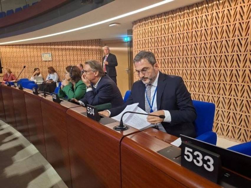 ​Nënkryetari i Kuvendit Ardian Gola merr pjesë në Asamblenë Parlamentare të Këshillit të Evropës në Strasburg