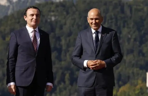 Janez Jansha i dërgon urimet më të ngrohta Albin Kurtit, konfirmon mbështetjen e palëkundur sllovene drejt BE-së