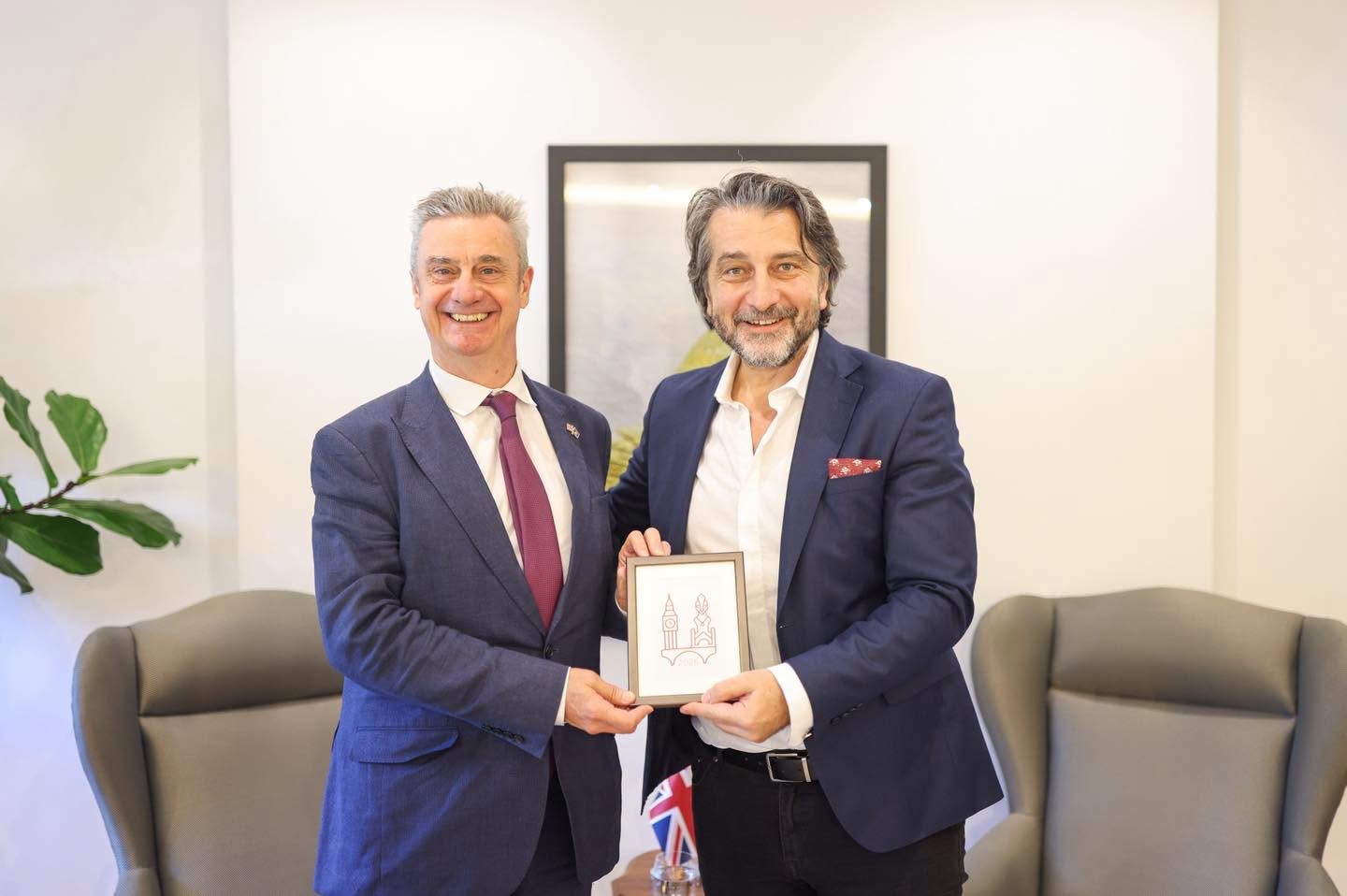 Përparim Rama pret ambasadorin britanik: Vëmendja te 19 nismat strategjike për zhvillimin e Prishtinës