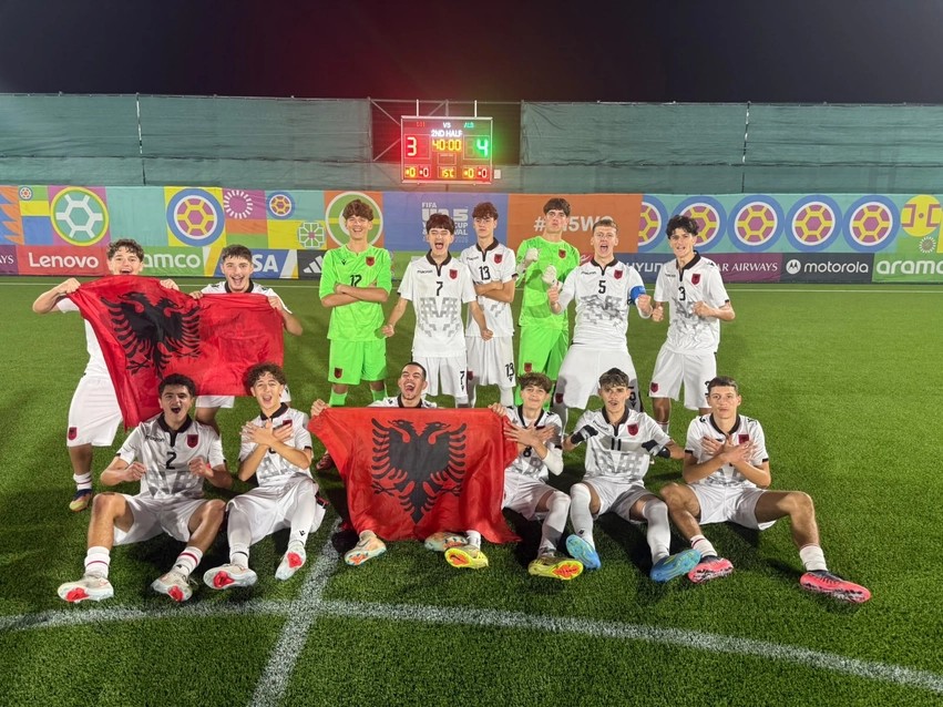 Formë e shkëlqyer për Shqipërinë U-15 në Azerbajxhan, kuqezinjtë kërkojnë fitoren e katërt ndaj Perusë