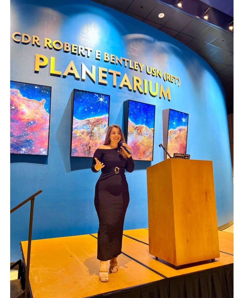 Pranvera Hyseni përfaqëson Kosovën në konferencën e planetariumeve në SHBA