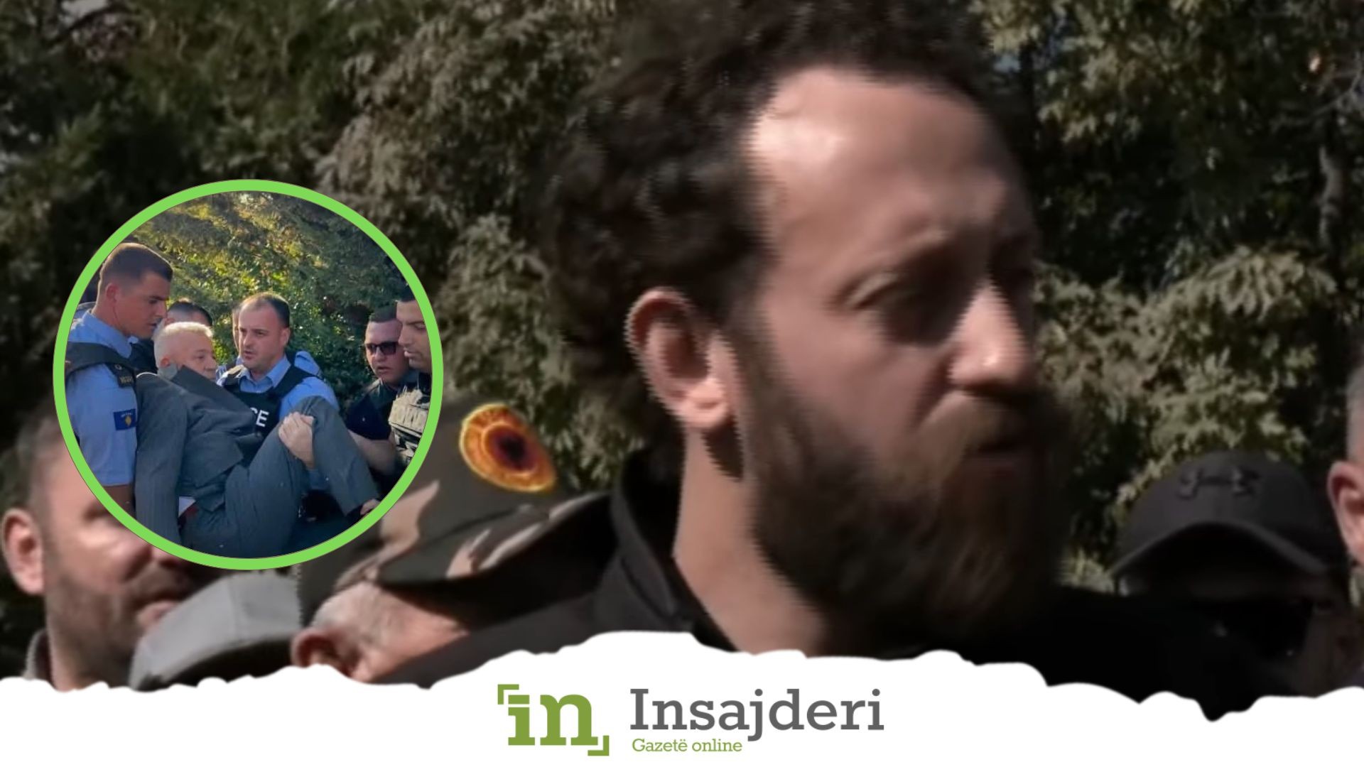 Incidenti me deputetin e Vetëvendosjes, organizatori i protestës: Më vjen keq, ma hoqën nga duart protestuesit