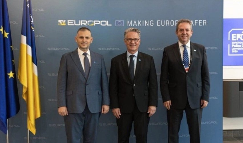 Kreu i Policisë së Shtetit, Skënder Hita, në Konventën Evropiane të Shefave të Policisë: Takim i rëndësishëm me drejtorin e Europolit, Jürgen Ebner