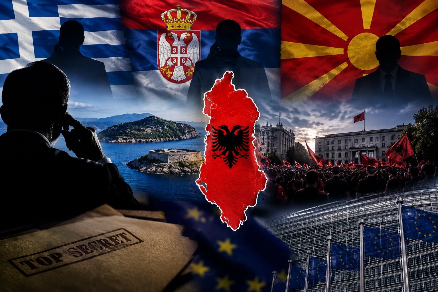 Ndërhyrjet e huaja në Shqipëri: Shërbimet sekrete greke, serbe dhe maqedonase në fokus të zhvillimeve të fundit