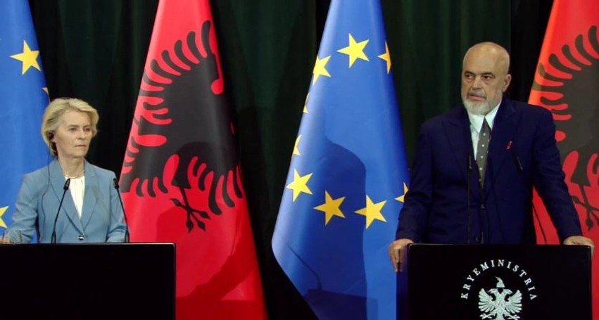 Masë e SPAK ndaj ish-shefes së SHISH, Rama dhe Von der Leyen flikan në Tiranë: Ja si e sheh Brukseli zhvillimin