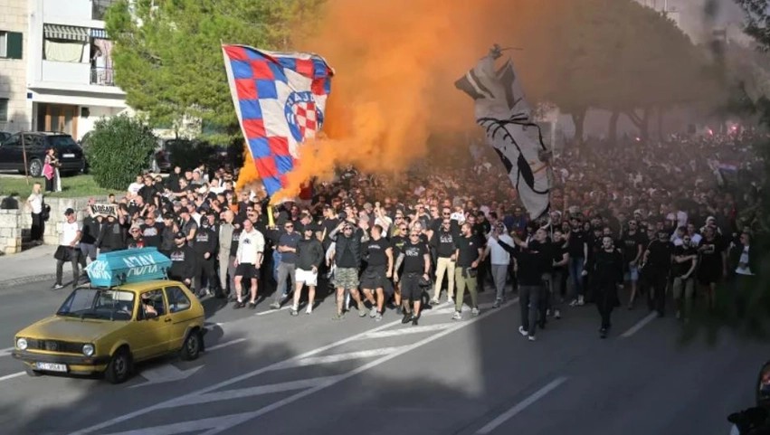 Trazira dhe thirrje antisemite në Split, arrestohen 12 mbështetës të Hajdukut pas ndeshjes me Ajaxin