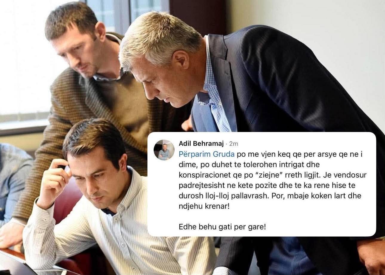 Mbështetje e fortë për Përparim Grudën: Ish-këshilltari i Thaçit i bën thirrje të bëhet gati për garë