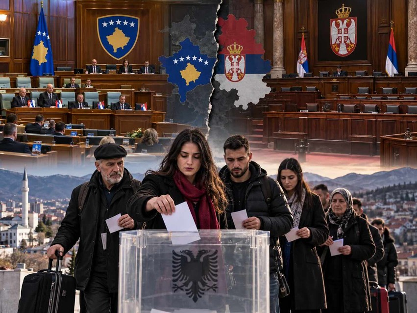 Pabarazia e madhe ballkanike: 10 vende të garantuara për serbët në Kosovë, zero për shqiptarët në Serbi