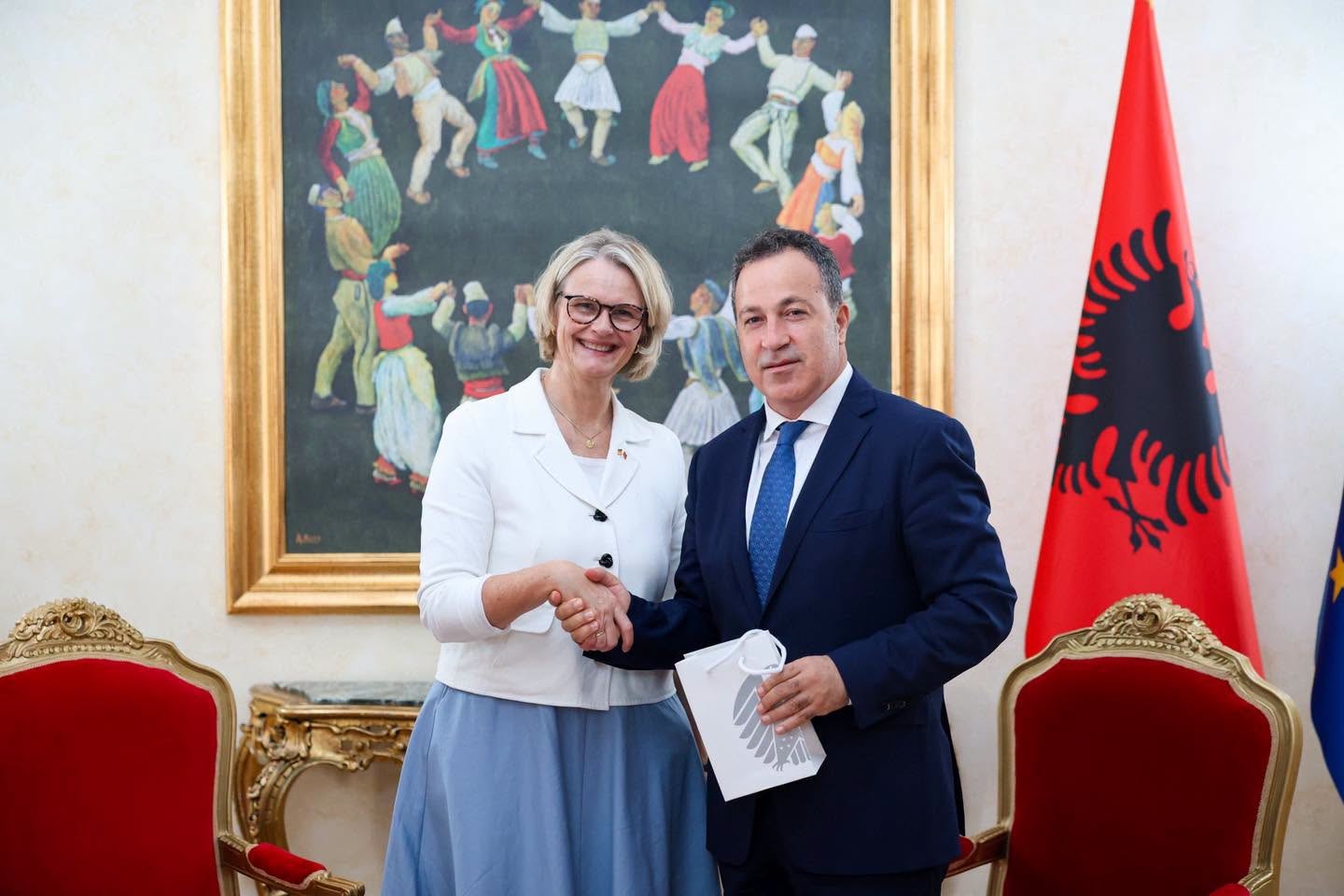 Partneritet strategjik me Berlinin, Peleshi: Gjermania, mbështetëse e palëkundur e rrugtimit europian të Shqipërisë
