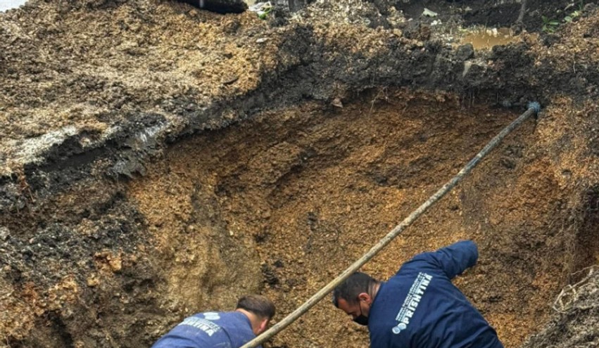 Ndërprerja e furnizimit me ujë në Prishtinë: Nis ndërhyrja urgjente për riparimin e defektit pranë Pallatit të Rinisë