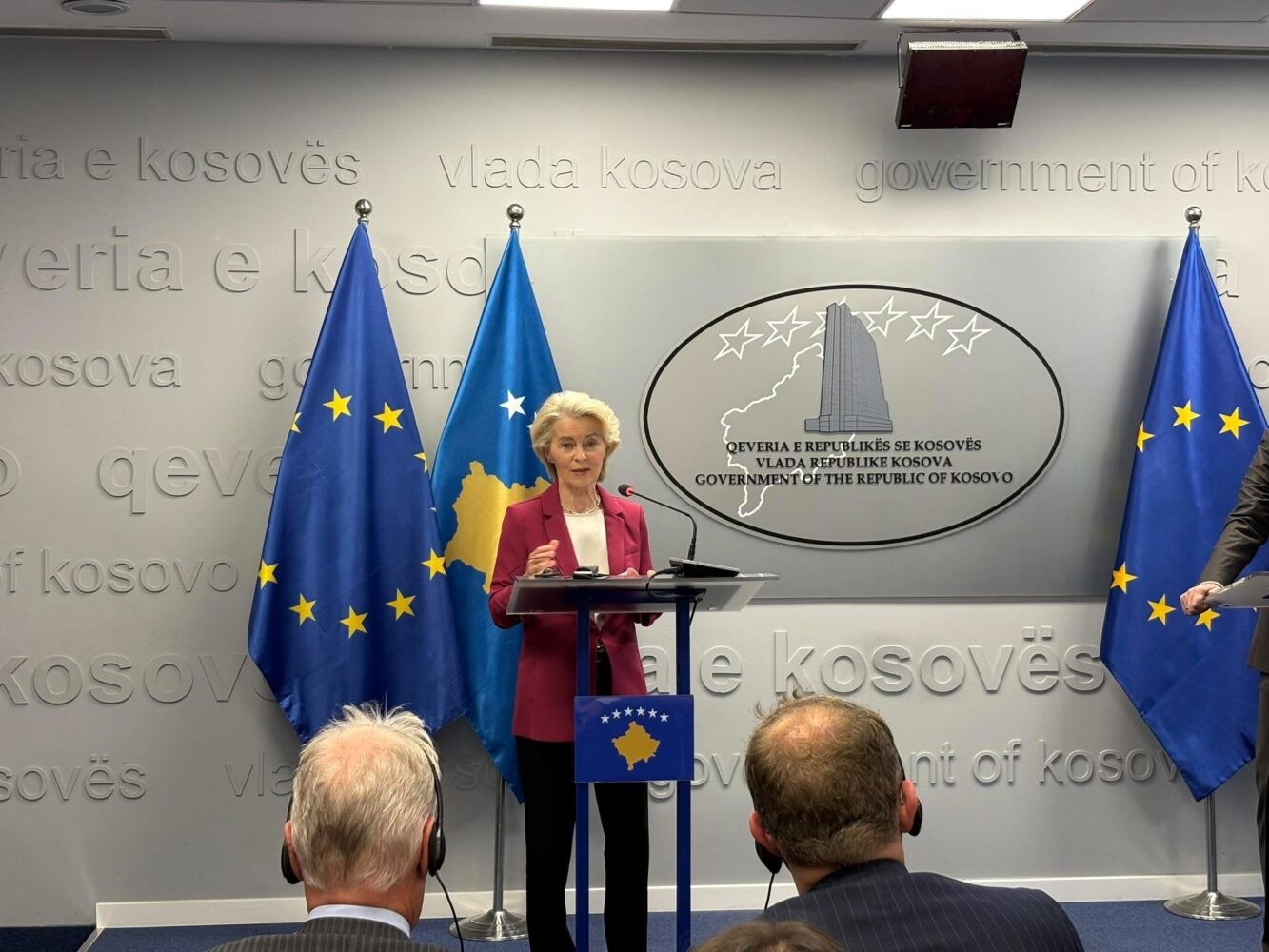 Nisma e PDK-ja për Gjykatën Speciale, reagon Ursula von der Leyen