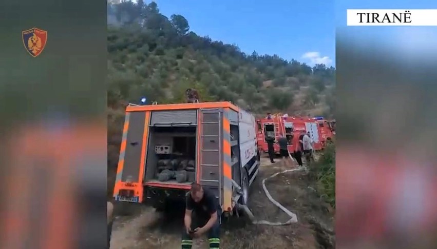 Vënë në pranga dy persona për zjarrvënie në kryeqytet: Njëri prej tyre theu masën e sigurisë dhe kapet me thikë