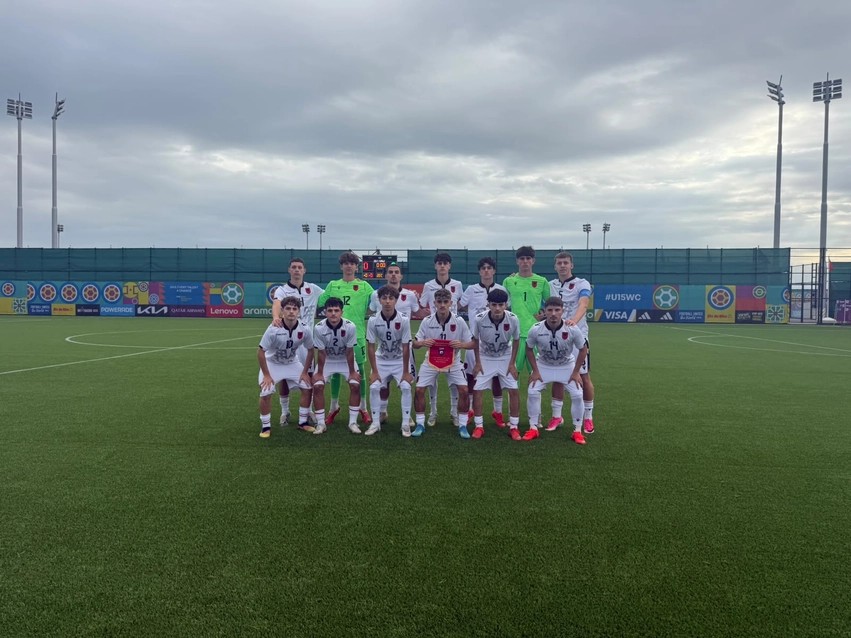 Kombëtarja U-15 e Shqipërisë mat forcat me Egjiptin në fazën e dytë të Kupës së Botës në Azerbajxhan