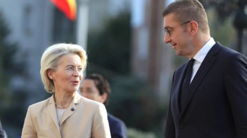 Vizita e Ursula von der Leyen në Shkup: Krerët e shtetit presin kryeanëtuesen evropiane, ndryshime në qarkullimin rrugor