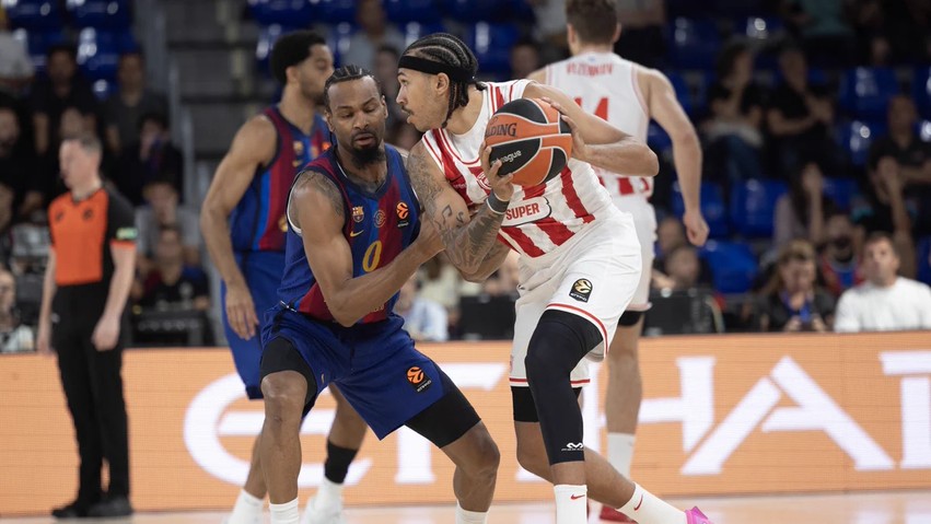 Fitore dramatike e Olympiacosit në Barcelonë pas vazhdimeve