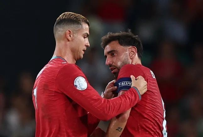 Ndryshim në Përfaqësuesen e Portugalisë: Bruno Fernandes merr shiritin e kapitenit në mungesë të Ronaldos