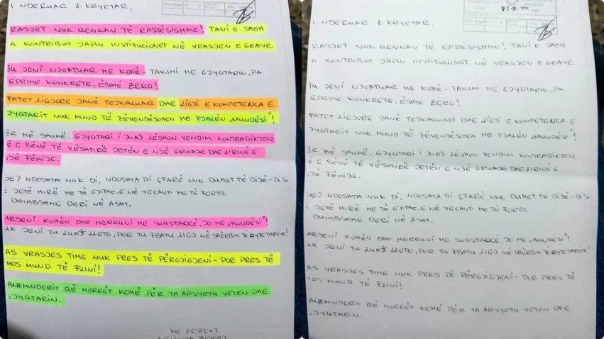 Tragjedia në Pejë: PSD publikon një tjetër letër prekëse të Arlinda Zekajt dhe hedh akuza të rënda ndaj institucioneve