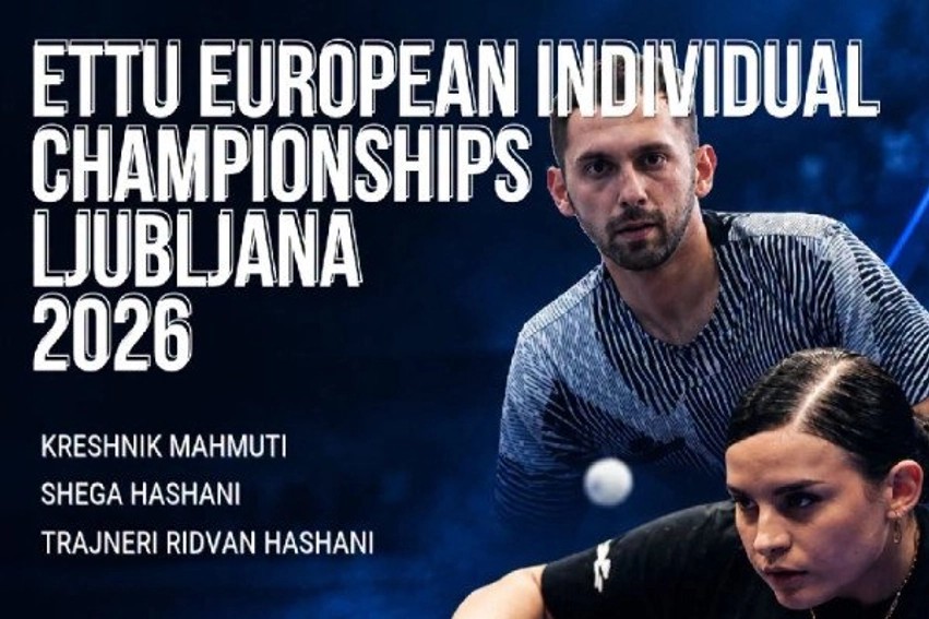Kosova bëhet gati për sfidën e madhe në Kampionatin Evropian të Pingpongut në Slloveni