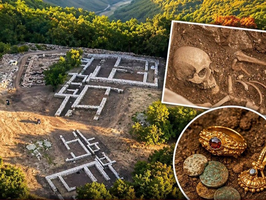 Zbulime sensacionale në Suharekë: Kalaja e Kastërcit nxjerr në dritë një bazilikë antike dhe 120 varre mesjetare