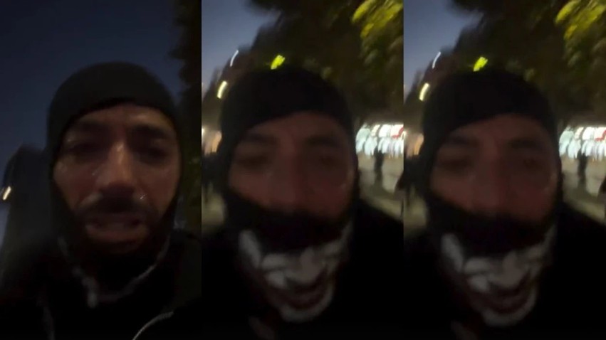 Në mes të protestës në Tiranë: Reperi i njohur rreshtohet krah qytetarëve