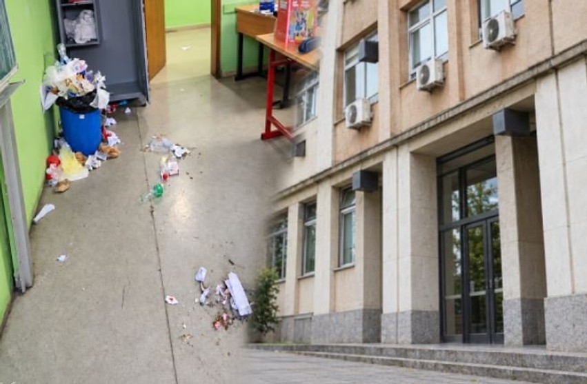 Kriza e mbeturinave në shkollat e Prishtinës: Pse po përplasen sindikatat, kompanitë private dhe komuna?
