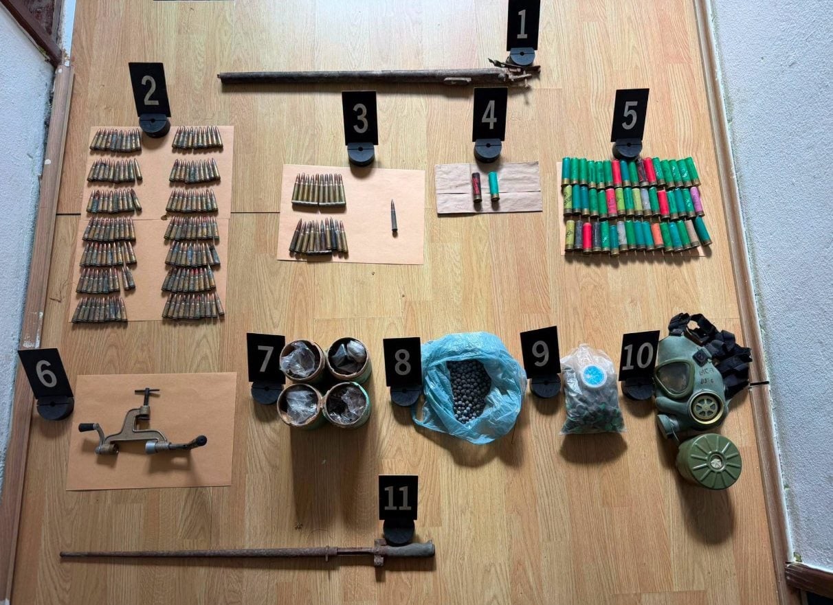 Operacion i suksesshëm në veri: Zgjerohet arsenali i sekuestruar me armë, municione dhe granata dore