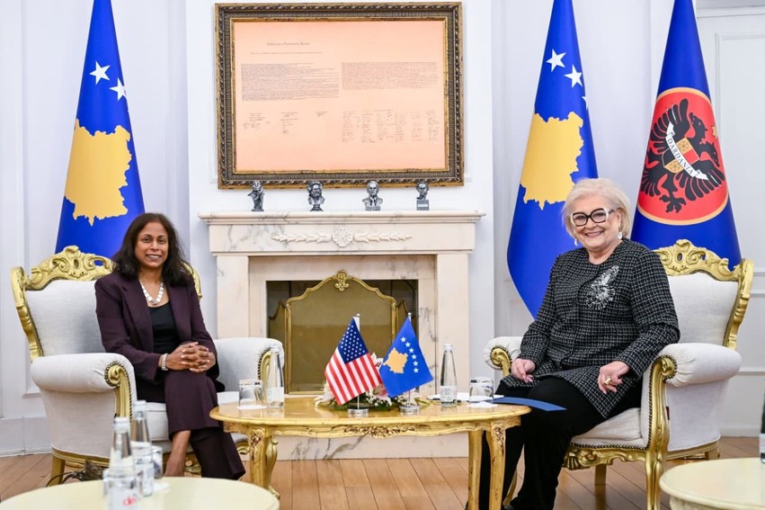 Bashkëpunimi dypalësh në fokus: Presidentja Shiroka Pula pret diplomaten amerikane Anu Prattipati