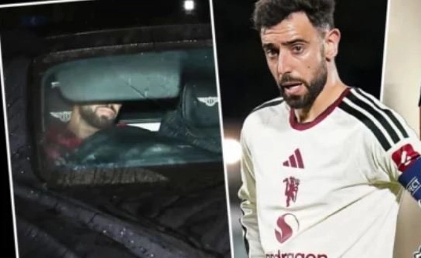 Grabitje e armatosur në vilën katër milionë funtesh të yllit të Manchester United, Bruno Fernandes
