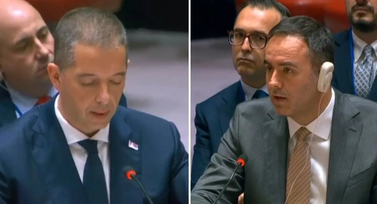 Debat i ashpër në OKB: Përplasje e fortë mes Glauk Konjufcës dhe Marko Gjuriqit