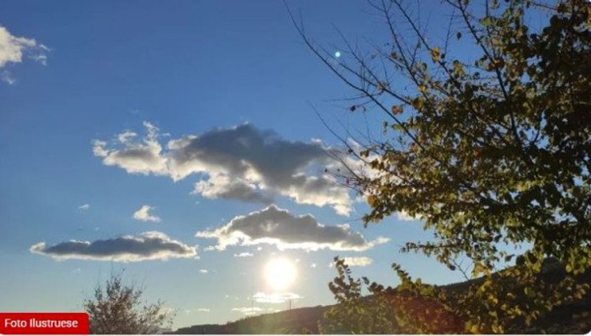 Ditë me diell dhe temperaturat në rritje: Ja si do të jetë moti sot